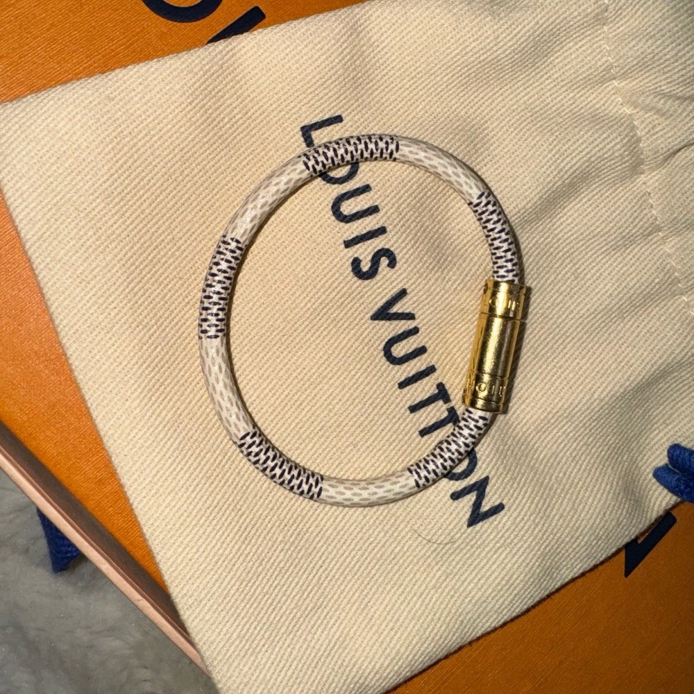 Louis Vuitton Damier Azur Canva Women’s Bracelet